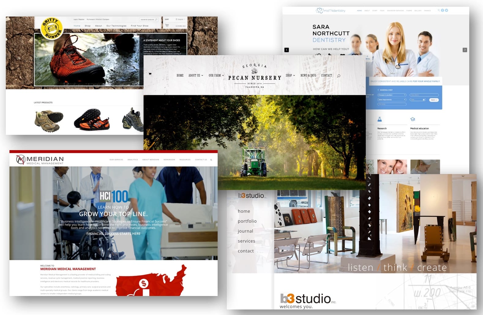 Website redesign images