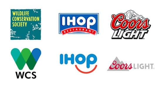 crisp and clean logos