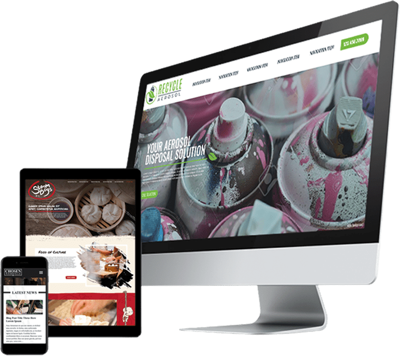 Nashville Web design company designed a responsive layout for both desktop and mobile screens.