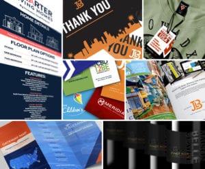 Nashville Graphic design collage for JLB which is the Best Nashville Web Design company, serving Brentwood and Franklin TN with Web Design, SEO, Web Support and Inbound Marketing services all in-house.